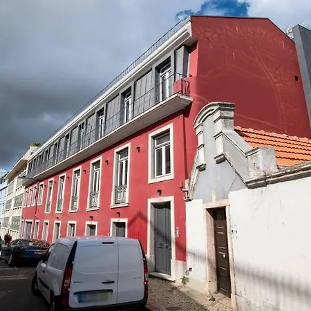 Liberdade Stylish Attic With Ac And View Lägenhet Lisboa