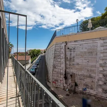 Liberdade Stylish Attic With Ac And View *