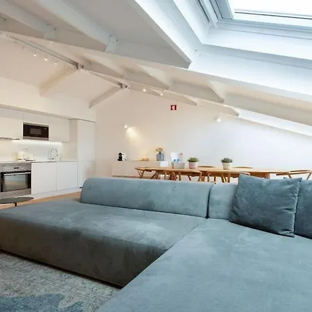 Liberdade Stylish Attic With Ac And View *